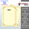 A4 Certificate Gold Stamping B23 -100's – Malaysia Online office supply prostat.com.my