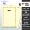 A4 Certificate Gold Stamping B28 -100's – Malaysia Online office supply prostat.com.my