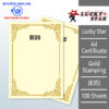 A4 Certificate Gold Stamping B35 -100's – Malaysia Online office supply prostat.com.my
