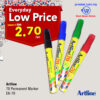 Artline 70 Permanent Marker EK70 Wholesale Price | Shop Online at prostat.com.my to Enjoy Discount Prices & Promotional Sales. Lowest Price Office Supply Online