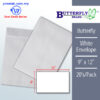 Butterfly White Envelope - 9" x 12" - 20's/Pack – Malaysia Online office supply prostat.com.my