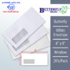 Shop Butterfly White Envelope Online at prostat.com.my to Enjoy Discount Prices & Promotional Sales. Lowest Price Office Supply Online.