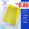 CBE A4 PVC L-Shape Holder 1466A – Malaysia Online office supply prostat.com.my