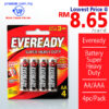 Cheapest Office Supply Online. Shop Eveready SHD Battery AAA -4pc/Pack Online at prostat.com.my to Enjoy Discount Prices and Super Deals.