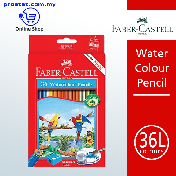 Shop Faber Castell Water Color Pencil 36L Online at prostat.com.my to Enjoy Discount Prices & Sales. Lowest Price Online Office Stationery Supplier