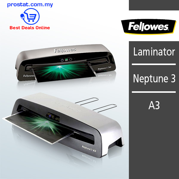 Shop Fellowes Laminator Neptune 3 A3 Online at prostat.com.my to Enjoy Discount Prices & Supe Deals. Lowest Price One Stop Online Office Stationery Supplier
