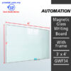 Lowest Price Office Supply Online. Shop Magnetic Glass Board Writing Panel 3' x 4' GWF34 Online at prostat.com.my to Enjoy Discount Prices.