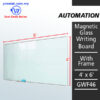Lowest Price Office Supply Online. Shop Magnetic Glass Board Writing Panel 4 x 6 - GWF 46 Online at prostat.com.my to Enjoy Discount Prices.