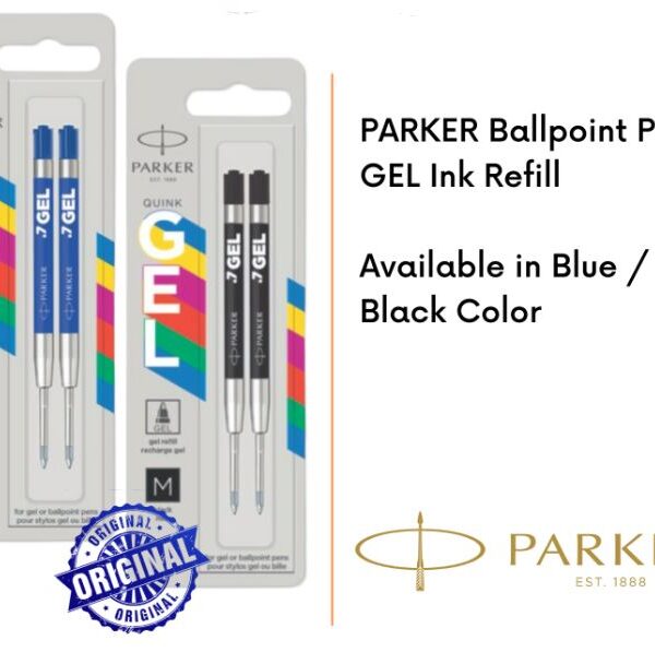 PARKER QUINK Flow Ballpoint Pen GEL Ink Refill Medium