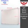 Soft Notice Board with Aluminium Frame 4' X 8' – Malaysia Online office supply prostat.com.my