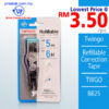 Twingo Refillable Correction Tape TWGO B825 - Prostat Malaysia Office Supplies