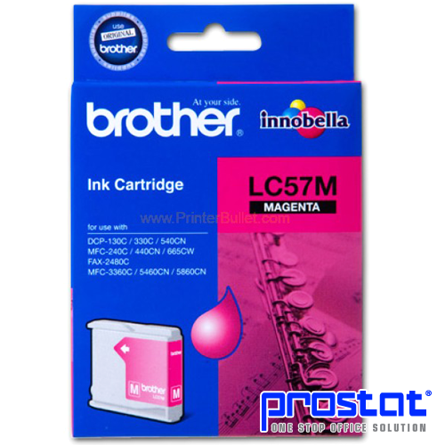 Brother Ink Printer Cartridge Lc-57 -Magenta Ink