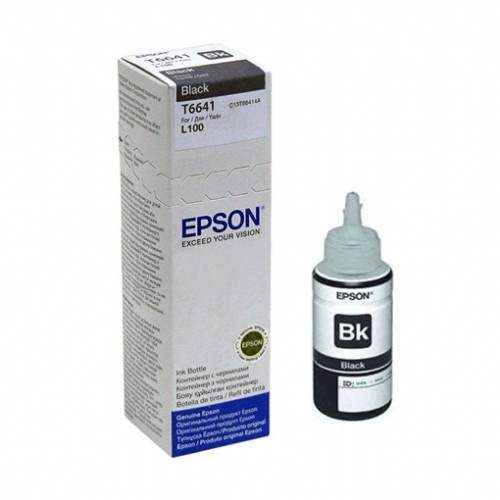 Epson L100 L200 L300 Black Ink Cartridge T6641 - C13T664100