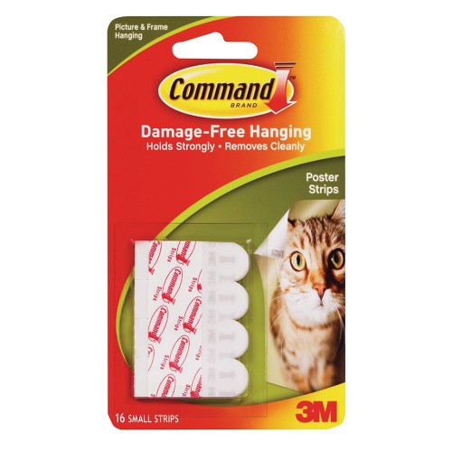 3M Command Poster Strips (8 Strips)