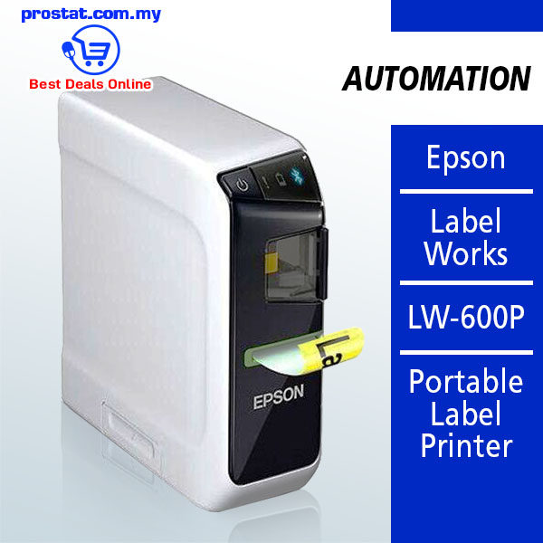Epson LabelWorks LW-600P Portable Label Printer – Malaysia Online office supply prostat.com.my