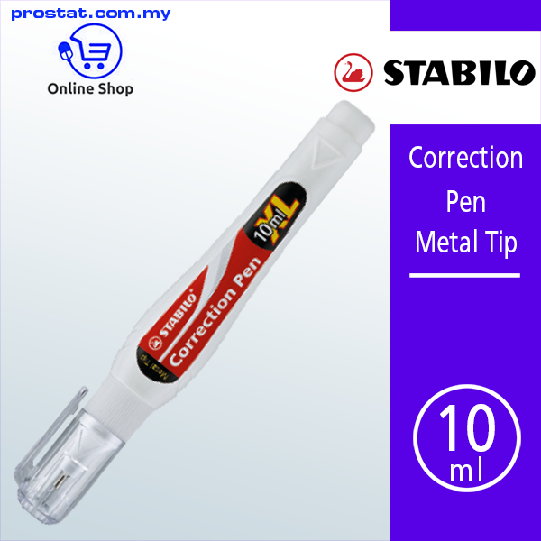 Stabilo Correction Pen 10ml-Lowest Wholesale price for office stationery supply. We are appointed distributor for Stabilo stationery products in Malaysia