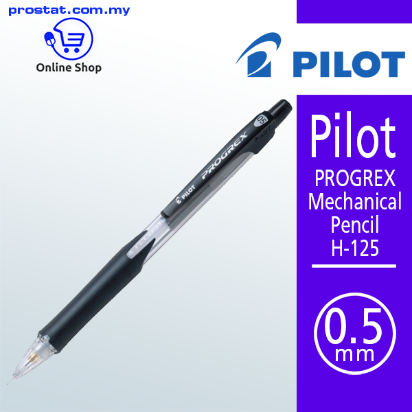 Pilot PROGREX Mechanical Pencil H-125-0.5mm - Lowest @ RM3.40-RM3.90/Pc