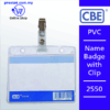 Shop CBE PVC Name Badge with Clip 2550 Online at prostat.com.my to Enjoy Discount Prices & Super Deals. Lowest Price One Stop Online Office Stationery Supplier