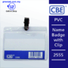 Shop CBE PVC Name Badge with Clip 2555 Online at prostat.com.my to Enjoy Discount Prices & Super Deals. Lowest Price One Stop Online Office Stationery Supplier