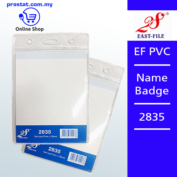 EF PVC Name Badge 2835