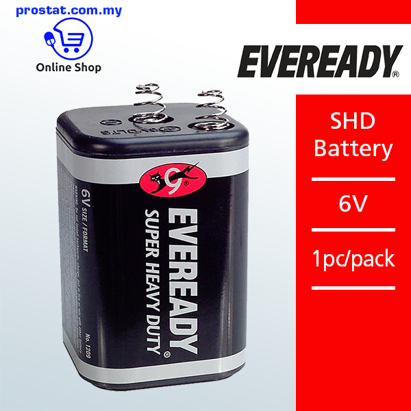 Cheapest Office Supply Online. Shop Eveready SHD Battery - 6V-1pc/pack Online at prostat.com.my to Enjoy Discount Prices and Promotional Sales.