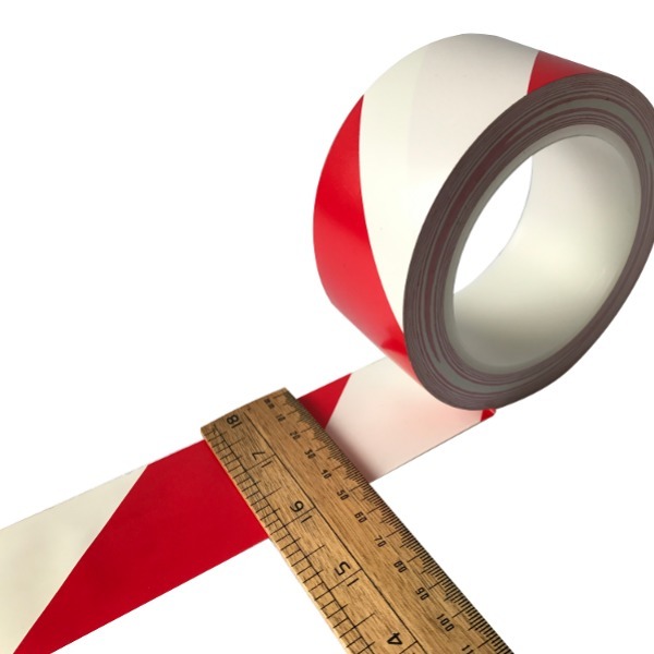 Floor Marking Tape 48mm Red/White