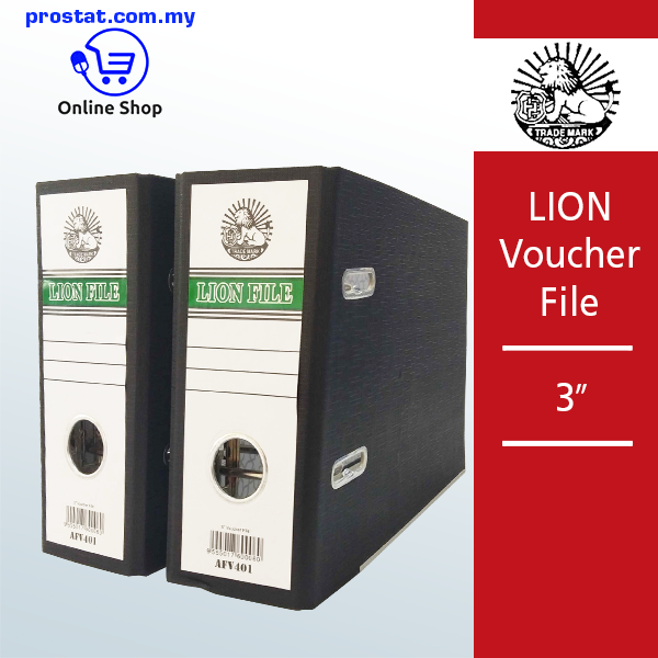 LION Voucher File 3" - Lowest @ RM4.20 -RM4.50/Pc