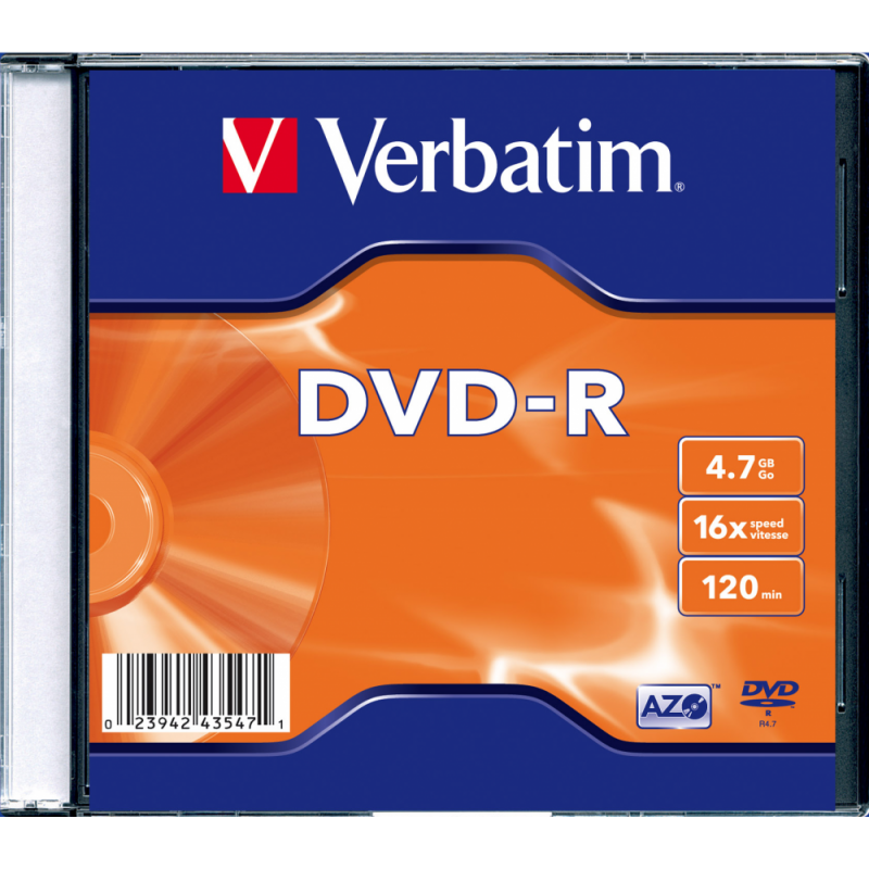 Verbatim DVD+R 16X 4.7GB 120MIN Lowest Price Online One-Stop Online  Office Supplies