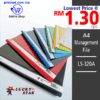 Shop LuckyStar PVC Management File LS807A Online at prostat.com.my to Enjoy Discount Prices & Promotional Sales
