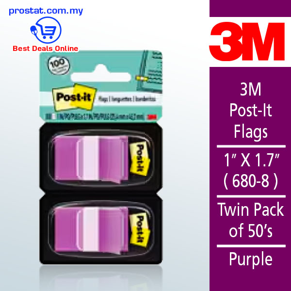 Buy 3M Post-It Flags Online At prostat.com.my To Enjoy Online Promotional Discounts & Bulk Quantity Purchase Discount Available. 3M Malaysia Authorized Dealer