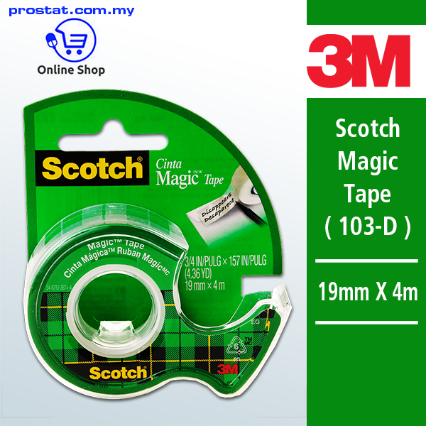 3M Scotch Magic Tape ( 103-D ) - 19mm X 4m