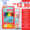 Cheapest Office Supply Online. Shop Stabilo Swans Jumbo Color Pencil 1877J Online at prostat.com.my to Enjoy Discount Prices &Super Deals.