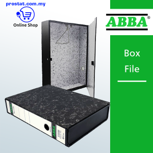 Shop ABBA Box File Online at prostat.com.my to Enjoy Discount Prices and Super Deals. Lowest Price One Stop Online Office Stationery Supplier.