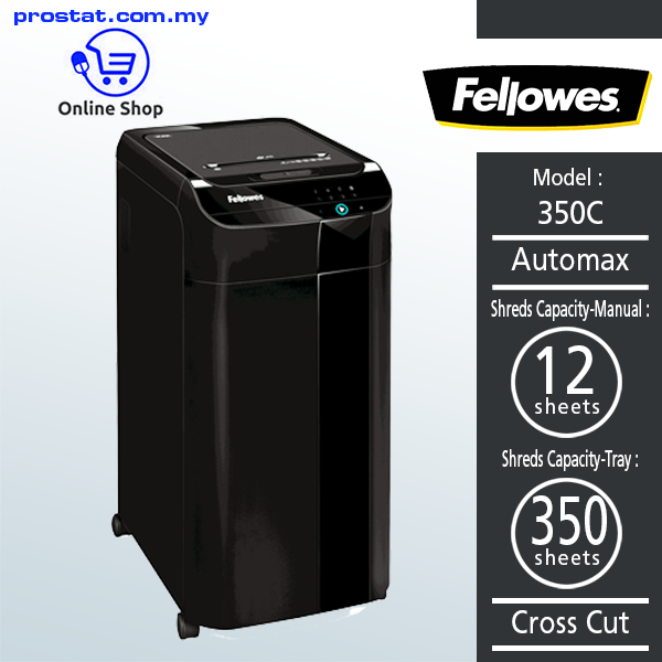 Fellowes Automax Paper Shredder 350C - Auto Feed