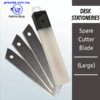 Shop Spare Cutter Blade (Large) Online at prostat.com.my to Enjoy Discount Prices & Promotional Sales. Lowest Price One Stop Online Office Stationery Supplier.