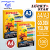 Lowest Price Office Supply Online. Shop Lucky Star Buffalo Fancy Card - Golden Yellow Online at prostat.com.my to Enjoy Discount Prices.