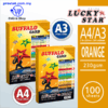 Shop Lucky Star Buffalo Fancy Card - Orange Online at prostat.com.my to Enjoy Discount Prices and Promotional Sales. Lowest Price Office Supply Online.