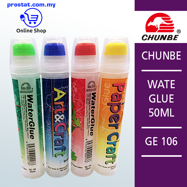 Complete Range of Office Supply Online. Shop Chunbe Water Glue 50ml GE 106 Online at prostat.com.my to Enjoy Discount Prices & Promotional Sales. Bulk Discount
