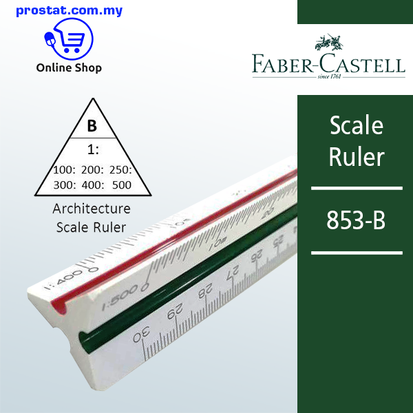 Faber Castell Scale Ruler 853-B