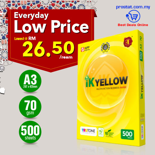 Distributor and wholesale for IK Yellow A3 Copy in Malaysia.