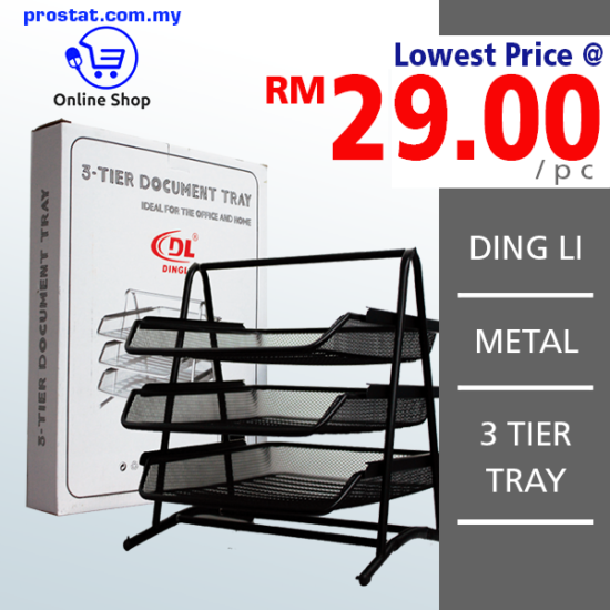 Shop DingLi DL 3 Tier Metal Tray Online at prostat.com.my to Enjoy Discount Prices & Promotional Sales. Free & Fast Shipping