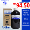 Shop ARTLINE Whiteboard Marker Refill Ink (ESK-50) 500ml Online at prostat.com.my to Enjoy Discount Prices & Promotional Sales. One Stop Online Office Supply