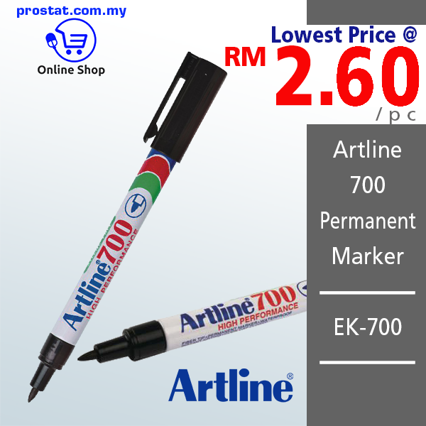 Artline 700 Permanent Marker EK700 Lowest Price RM2.10