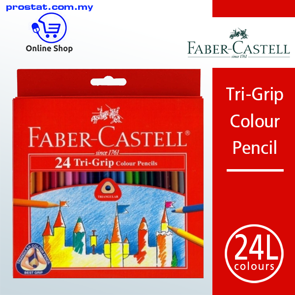 Lowest Price Office Supply Online. Shop Faber Castell Color Pencil Tri-Grip Online at prostat.com.my to Enjoy Discount Prices and Promotional Sales.