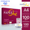 PaperOne A4 Digital Paper 100gsm - 100 Sheets / Kertas A4 – Malaysia Online office supply prostat.com.my