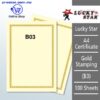 Shop A4 Certificate Gold Stamping B3 Online at prostat.com.my to Enjoy Discount Prices & Super Deals. Lowest Price One Stop Online Office Stationery Supplier