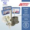 Shop Astar Binder Grip 32mm with Washers 144's Online at prostat.com.my to Enjoy Discount Prices . Lowest Price One Stop Online Office Stationery Supplier