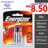 Cheapest Office Supply Online. Shop Online Energizer Max Alkaline Battery at prostat.com.my to Enjoy Discount Prices and Promo Sales.