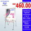Conference Flip Chart Board FC23R - Cheapest Online Wholesales Promotion Price - A4 Paper - Office Stationery & Automation Supply in Malaysia