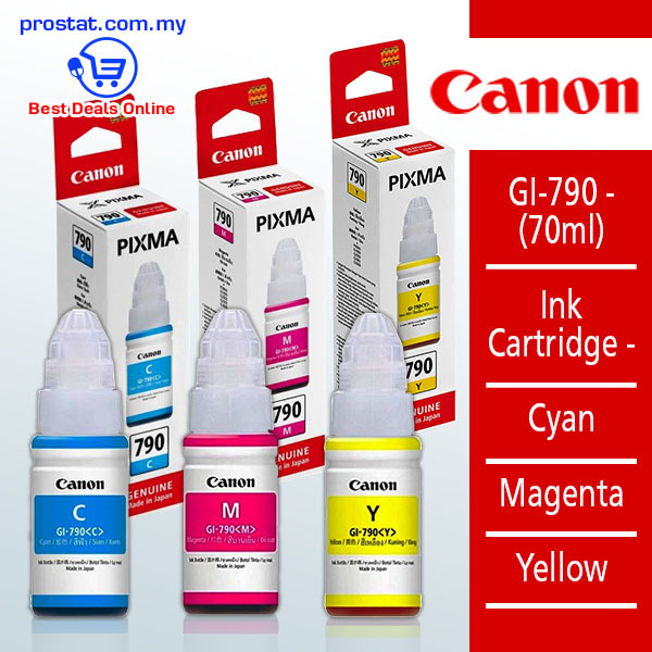 Canon GI-790 - (70ml) Ink Cartridge